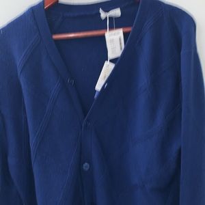 BNWT $1,085 Retail Malo Optimum 30%Cashmere Cardigan Sweater size XXXL fits XL.